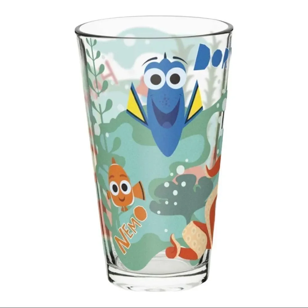 DIsney Finding Dory 4pc Pint Glass Set Premium quality 16 oz. Dory Hank